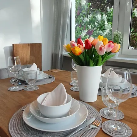 Janpartment - Geraeumig - W-Lan - Natur - Garten - Entspannung - Zentral - 10 Min Wv-Werk - Carport - 24H Checkin Вольфсбург Экстерьер фото